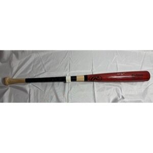 Rawlings Nick Gorneault Signed Game Used Bat Anaheim Angels 2005 33in Big Stick